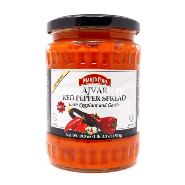 Marco Polo Hot Ajvar Red Pepper Spread